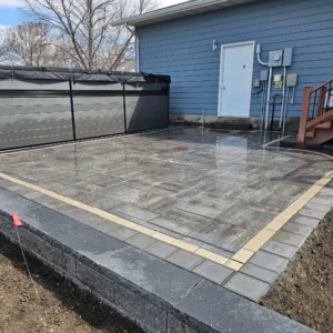 paver patio landscaping rapid city