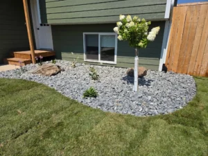 custom welded steel edging landscaping
